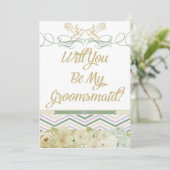 Zal je mijn uitnodiging zijn? (Staand voorkant)