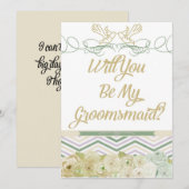 Zal je mijn uitnodiging zijn? (Voorkant / Achterkant)