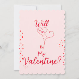 Zal je mijn Valentijn voorstel Kaart zijn?