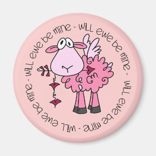 Zal je mijn Valentijn zijn? Magneet