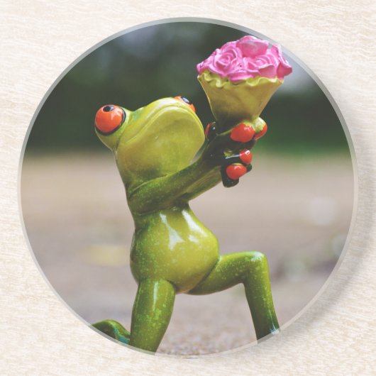 Zal je mijn.... zandsteen onderzetter (Voorkant)