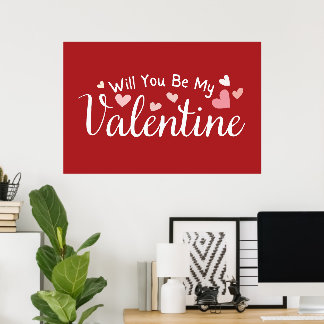 Zal jij mijn Valentijn zijn? Poster