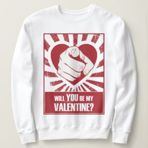 Zal jij mijn Valentijn zijn? Trui