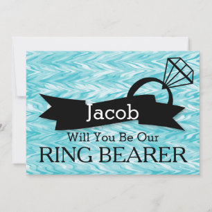 Zal jij onze Ring Bearer worden? Kaart
