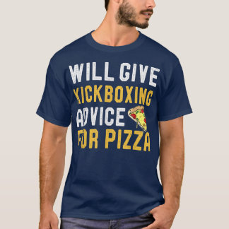 Zal Kickboing advies geven voor Pizza Funny Kickbo T-shirt