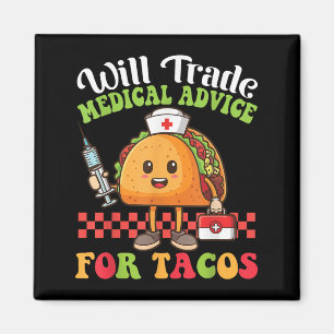 Zal medisch advies voor Tacos Cartoon ruilen met N Magneet