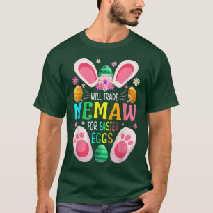 Zal Memaw Ruilen Voor Paaseieren Snoep Jongens Mei T-shirt