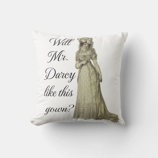Zal Mr Darcy... Kussen (Voorkant)