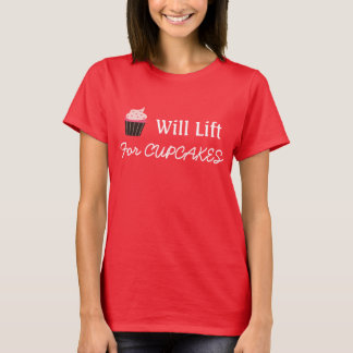 Zal ophouden voor cupcakes t-shirt