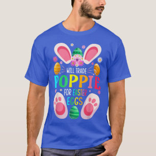 Zal Poppie Ruilen Voor Pasen Eieren Snoep Jongens T-shirt