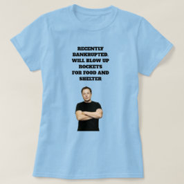 Zal raketten opblazen T-shirt