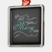 **ZAL U MIJ MARRY** CHRISMAS VOORSTEL ORNAMENT (Links)
