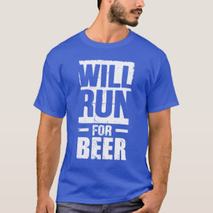 Zal voor bier lopen t-shirt