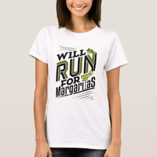 Zal voor Margaritas Cinco de May lopen T-shirt