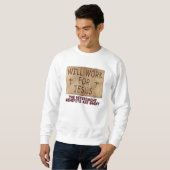 zal werken voor Jesus Basic Sweatshirt 1 (Voorkant volledig)