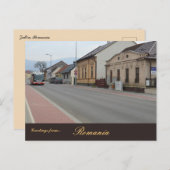 Zalău Romania Briefkaart (Voorkant / Achterkant)