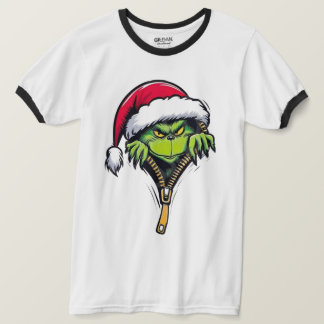 💚 Zalig GrinchKerst T-Shirt – Grappig Groen Kerst