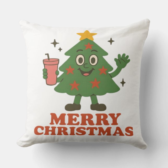 Zalig kerstfeest  kussen (Voorkant)