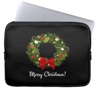 Zalig kerstfeest! laptop sleeve