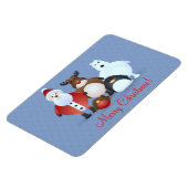 Zalig kerstfeest magneet (Linkerzijde)