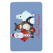 Zalig kerstfeest magneet (Verticaal)