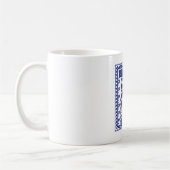 Zalig lachend Alpaca - Omhels geluk Koffiemok (Links)