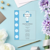 zalige doop acryl uitnodigingen (Insitu (Huwelijk))