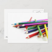 Zalige kleuren briefkaart (Voorkant / Achterkant)