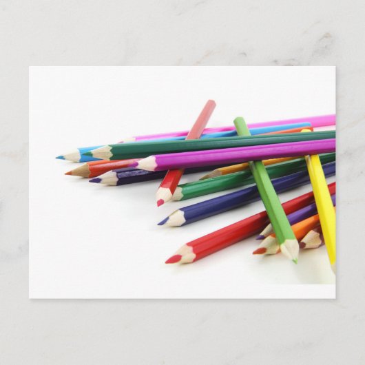 Zalige kleuren briefkaart (Voorkant)