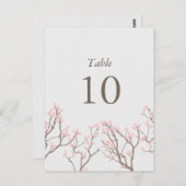 Zalige takken Tafelnummers (Voorkant / Achterkant)