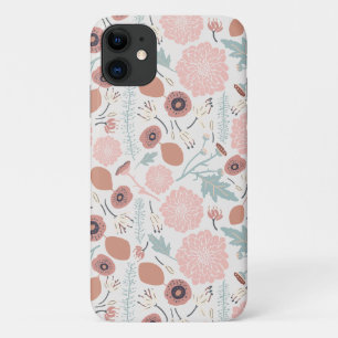 Zalm en blauwe, afspeelbare fluitmix iPhone 11 hoesje