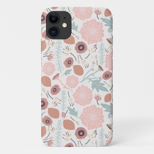 Zalm en blauwe, afspeelbare fluitmix Case-Mate iPhone case (Achterkant)