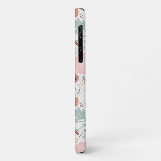 Zalm en blauwe, afspeelbare fluitmix Case-Mate iPhone case (Achterkant/links)
