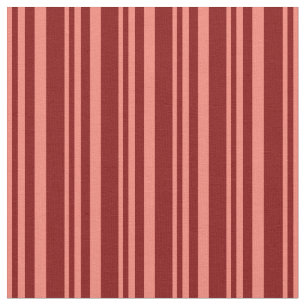 Zalm en lepel, gekleurd in striped/Lined Pattern Stof