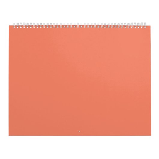 Zalm #F38367, Roze Daisy Kalender (Hoes)