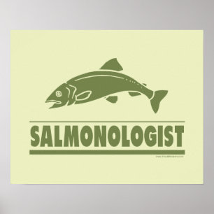 Zalm Gevist Poster