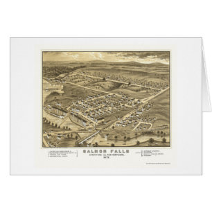 Zalm-Herfsten, NH Panoramic Map - 1877