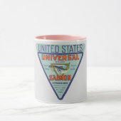 Zalm, het andere roze vlees mok (Midden)