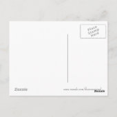 Zalm-kuif Kaketoe Briefkaart (Achterkant)