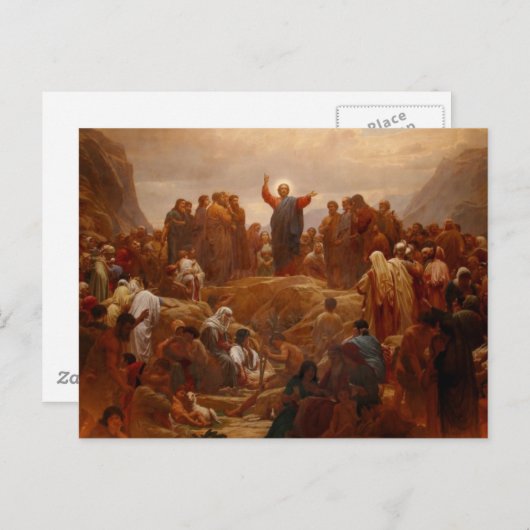 Zalm op de Mount Briefkaart (Voorkant / Achterkant)