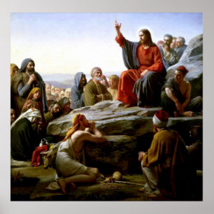 Zalm op het Poster Mount