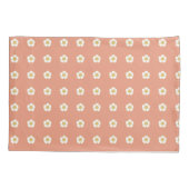 zalm oranje geel en witte boterbloemen kussensloop (Achterkant-Links)