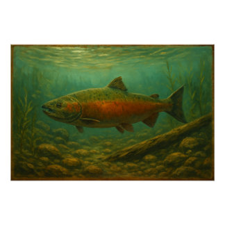 Zalm Poster Perfect Poster
