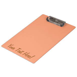 Zalm Roze kleurenaccent aanpasbaar Klembord