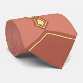 Zalm  Stropdas (Opgerold)