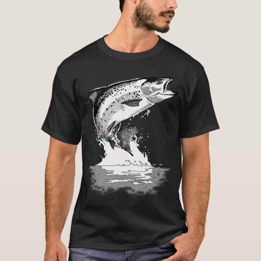 Zalm! T-shirt (Voorkant)