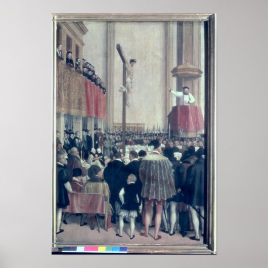 Zalm van de Papal Legate, Cornelius Musso Poster (Voorkant)