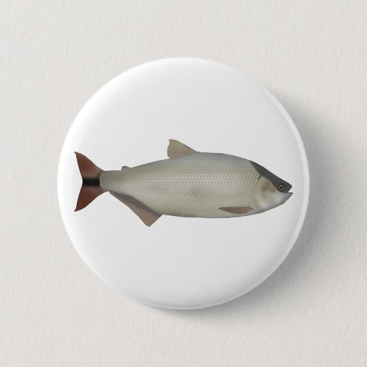 Zalm van de rivier ronde button 5,7 cm (Voorkant)
