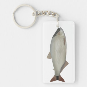 Zalm van de rivier sleutelhanger