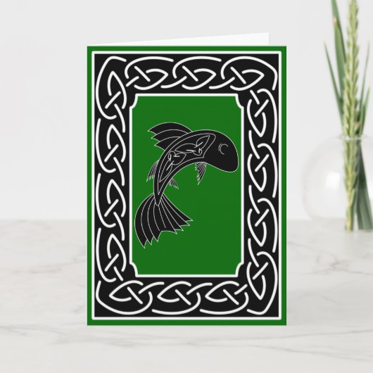 Zalm van Kennis - Wenskaart Kaart (Voorkant)